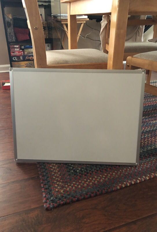New whiteboard. 18x24” aluminum frame
