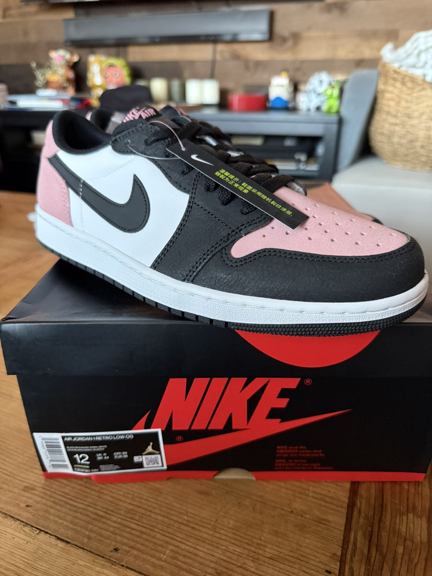Jordan 1 Low Bleached Coral