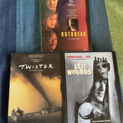🎬 3 Classic Action/Thriller DVDs – Snapcase Editions - $5