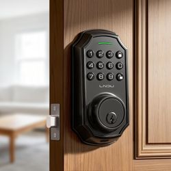 LNDU
Keyless Entry Door Lock for Front Door, Keypad Deadbolt Lock with Code