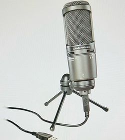 AUDIO-TECHNICA AT202OUSB + CARDIOID CONDENSER MICROPHONE