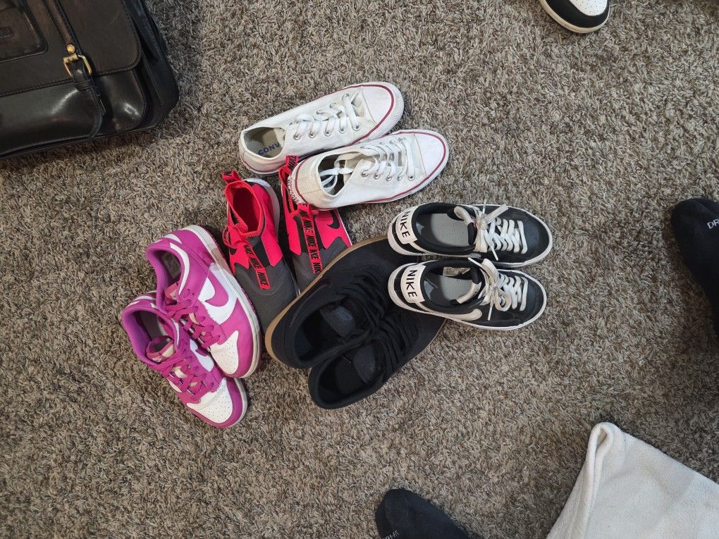 Girl And Woman Shoes