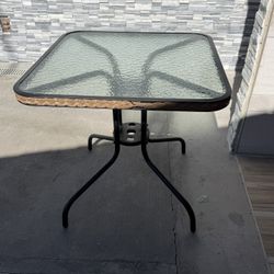Small Glass Table 