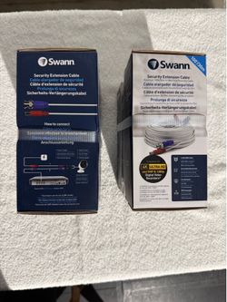 SWANN 100’ Security Camera Extension Canles