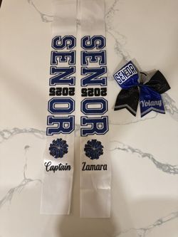 Senior Sash & Cheer Bows
