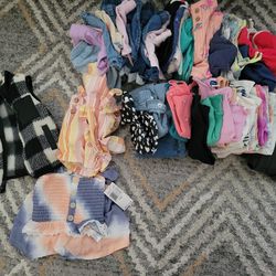 Lot Girls Clothes 18 Mos