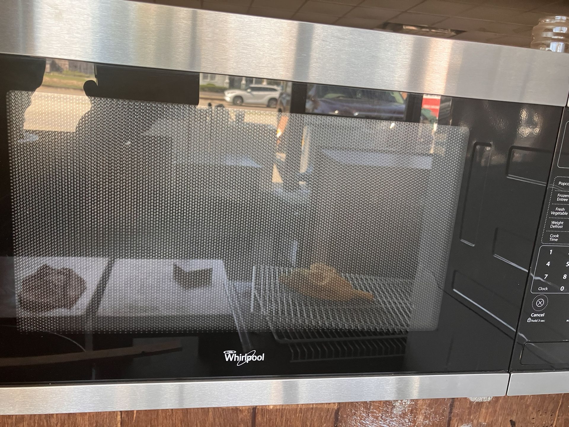 Stainless Steel Microwave New 