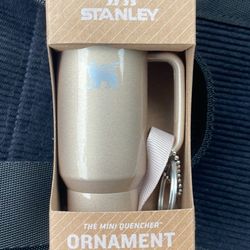 stanley keychain ornament 