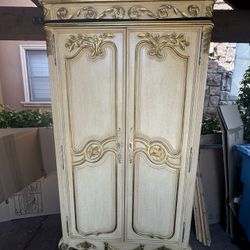 Marge Carson French Provincial Armoire 
