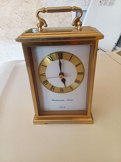 Vintage Westminster Chime Quartz Clock 