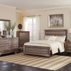 New Bedroom Set King 4pcs 