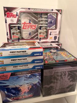 POKÉMON PITCH BLACK ETB & CHAOS RISING ETB