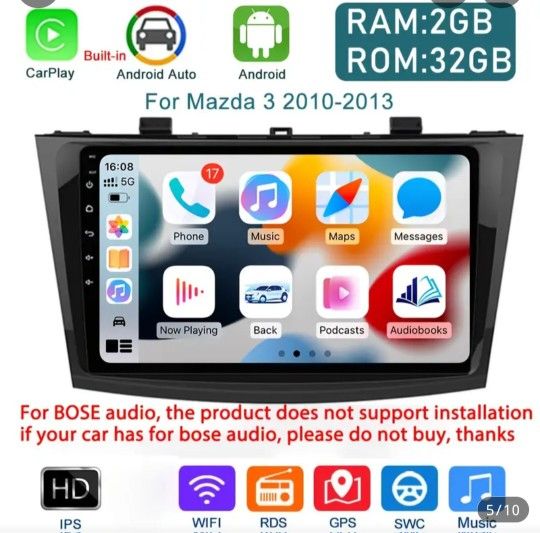 Mazda 3 Media Center Brand New
