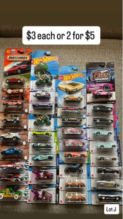 $3 Hot Wheels