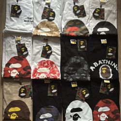 Bape Tees Sizes Available Are On The Slides🦍