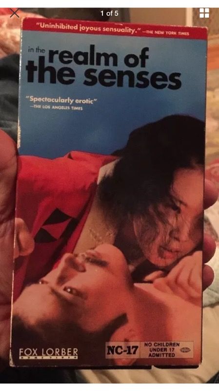 In The Realm of the Senses NC-17 Foreign Subtitle Sex Scenes VHS