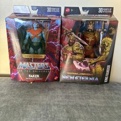 Master Of The Universe Set Of 2 figure