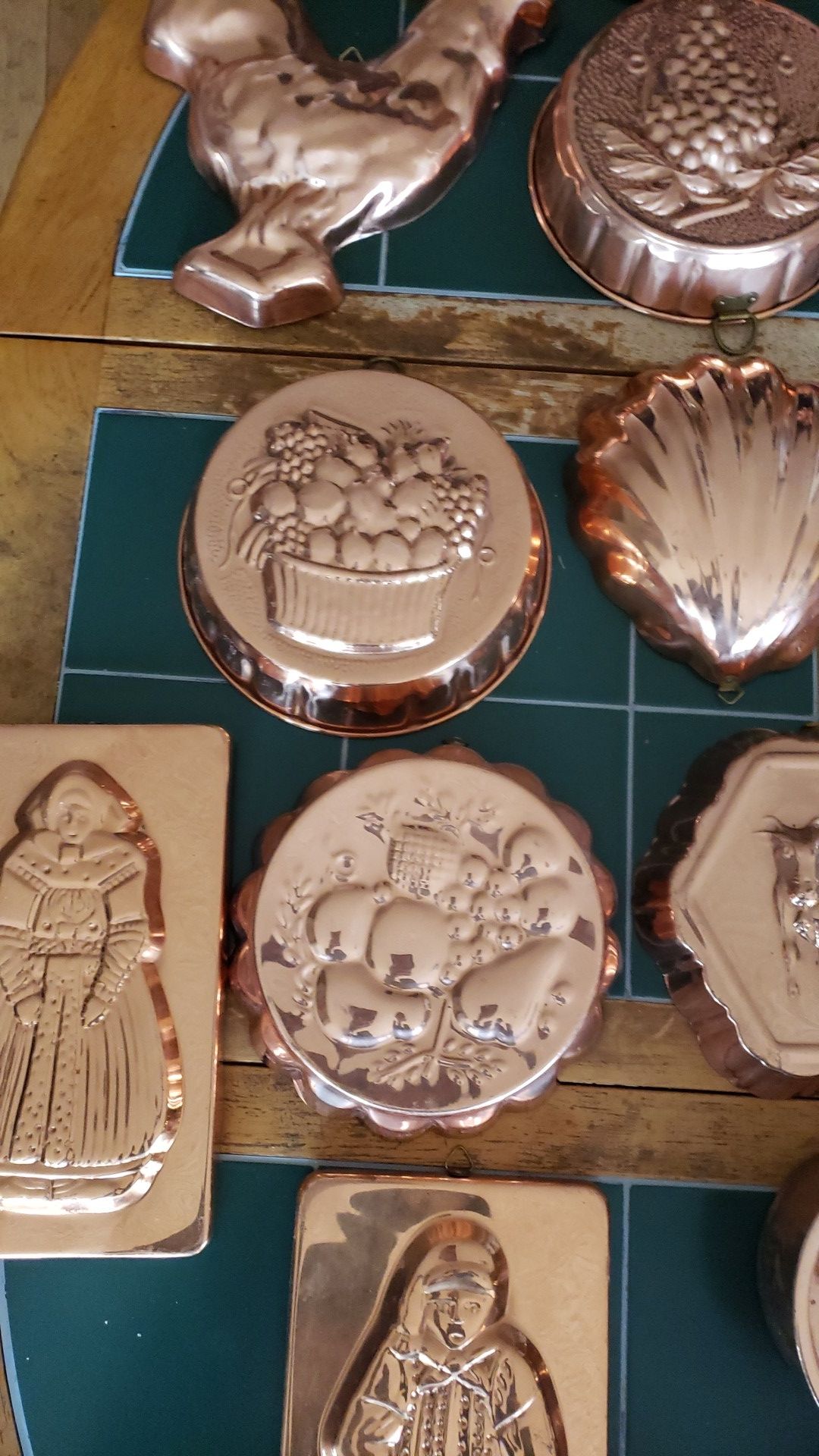 Huge copper cookware and Bakeware set 26 piece