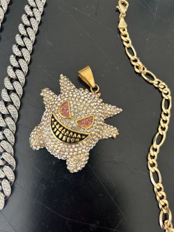 Gengar Pendant Brass 