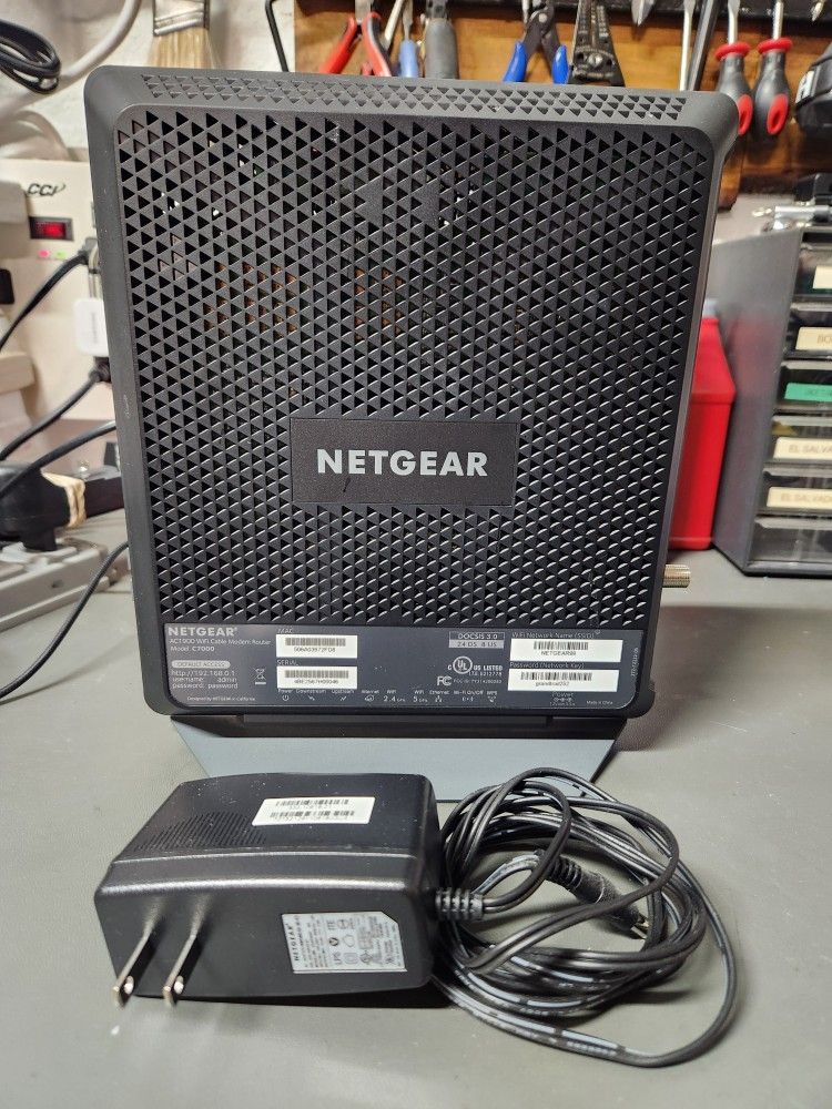  Netgear AC1900 WI-FI Cable Modem Router 