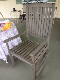 Old fashion rocking chairs