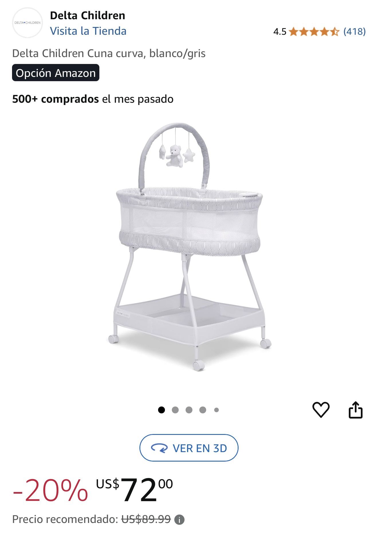 Delta Children Bassinet