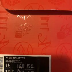 Kyrie infinity TB size 15 man