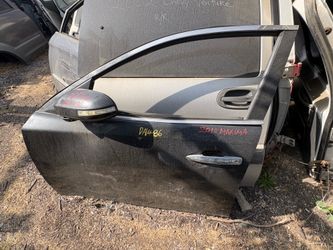 2010 nissan maxima left front black no mirror