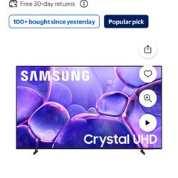 BRAND NEW IN BOX, NEVER USED SAMSUNG CRYSTAL UHD  U800 SMART TV