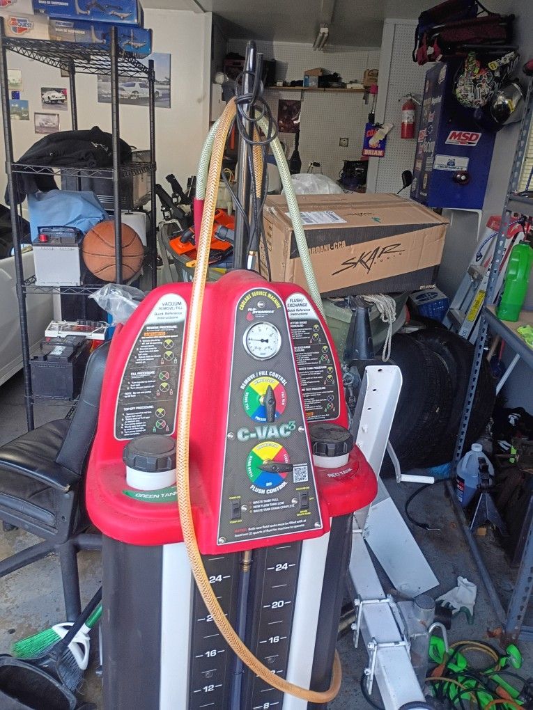 New Coolant Flush Machine 