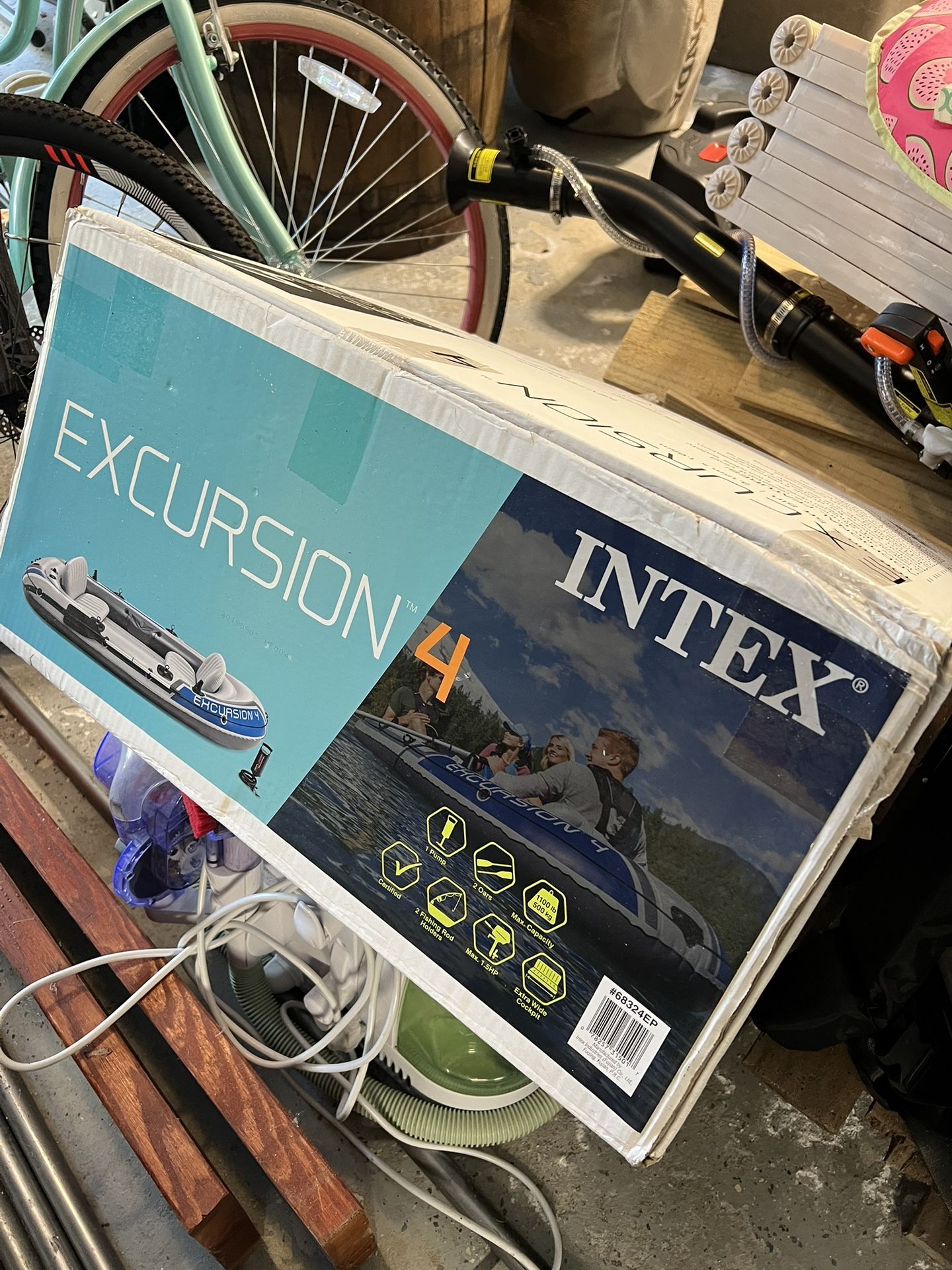 Intex 4 Person Boat