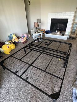 recline-able metal bed base