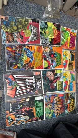 The Savage Dragon comics books Signed