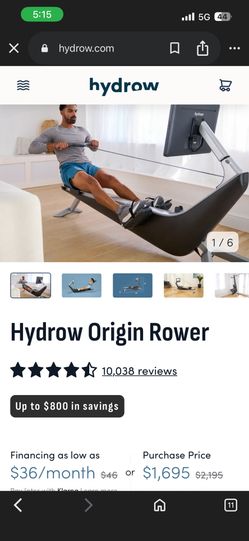 Hydrow Origin Power (delivery Included)