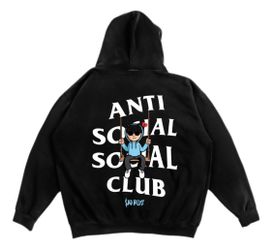 Anti Social Social Club x Sad Boyz Hoodie  Black  size 2XL