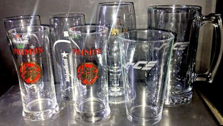 Various Beer Glasses