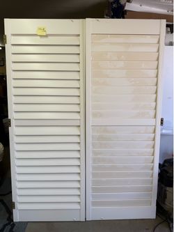 74.25 tall x 57.75 wide shutter doors