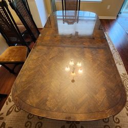 Antique Table And Chairs Set