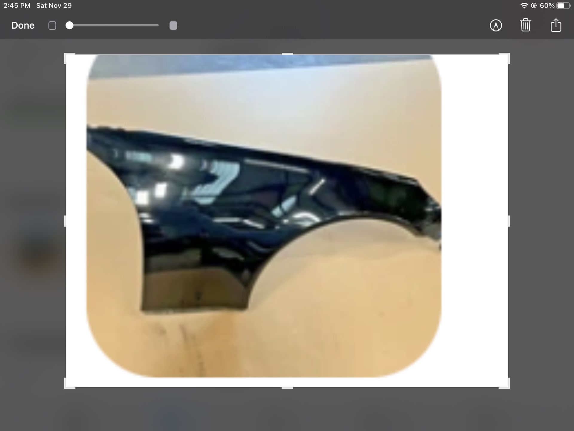 Mercedes 2006 Thru 2008 SKL PASSENGER SIDE FENDER