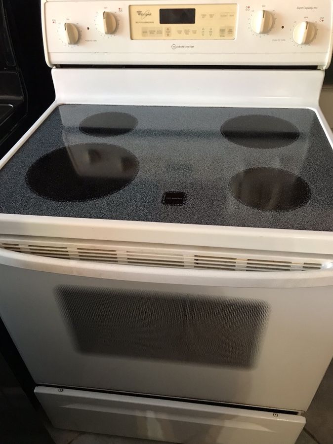 Whirlpool electric stove