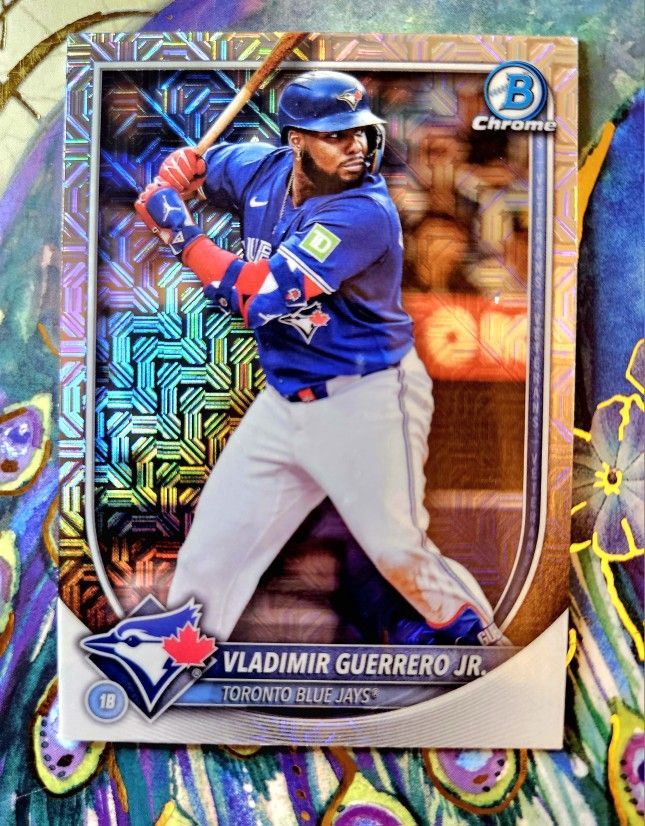 2025 Bowman Chrome Vladimir Guerrero Jr. #27 Mega Box Mojo Refractor