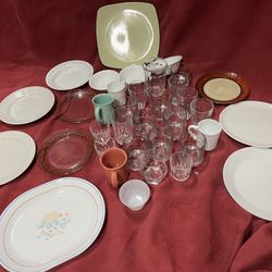 Variety Of Dishes 36 Pieces 