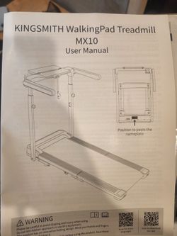 KINGSMITH WalkingPad Treadmill MX10