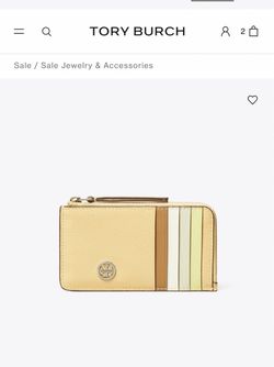Tory Burch Zip Card Case