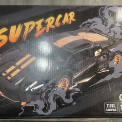 Mesiondy 1:14 Scale Sports Car Building Blocks Set,