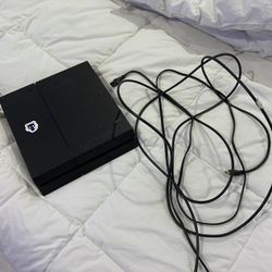 PS4 WITH CORDS (no controllers) WORKS PERFECTLY FINE!