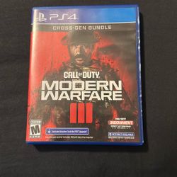Call Of Duty Modern Warfare 3 PS4