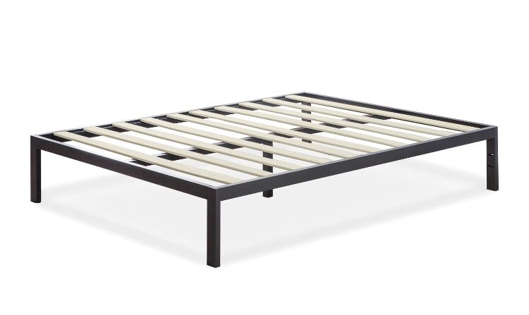 Mainstays Metal Platform Bed Frame, Twin Sizes White color j7-1654