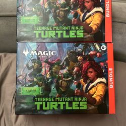 Mtg Teenage mutant ninja Turtles Bundle Boxes