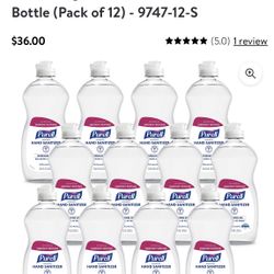 Purell 9747-12-S 12.6oz Hand Sanitizer, 12 per case Only $15 per case